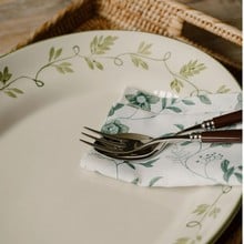 Elouise Serving Platter - Green