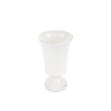 Flora Ceramic Urn Vase - White