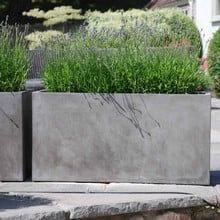 Fresco Large Rectangle Garden Planters (Set of 2)