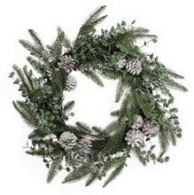 Frosted Eucalyptus Wreath - Harrod Horticultural