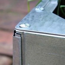 Galvanised Steel Raised Beds