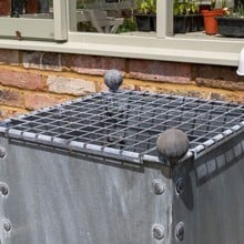 Galvanised Steel Water Butt 320 Litre