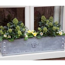 Galvanised Steel Window Boxes