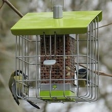 Geohaus Nut Bird Feeder - Lime Green