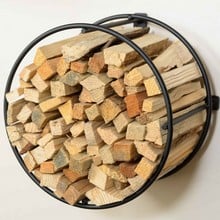 Harrod Circular Wire Kindling Holder (Wall Mounted)