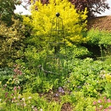 Harrod Pyramid Wire Obelisks - Ground Inserted Version