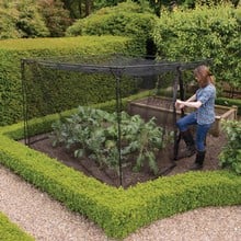 Gardening-Naturally Large Walk-In Aluminium Fruit Cage 1.5m x 2m More