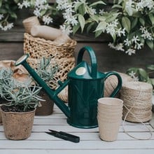 Haws 1L Plastic Indoor Watering Can Green