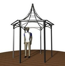 Hexagonal Gazebo