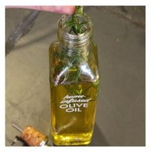 Home Infused Olive Oil Bottle