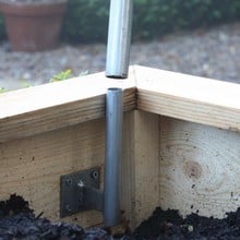 Hoop Brackets for Wooden Raised Beds (Set of 4)