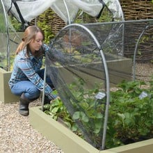 Hoops & Butterfly Net Cover for Standard Metal Beds