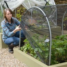 Hoops & Butterfly Net Cover for Standard Metal Beds