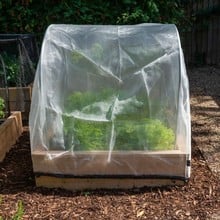 Hoops & Mesh Covers for Wooden Raised Beds