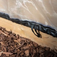 Hoops & Mesh Covers for Wooden Raised Beds