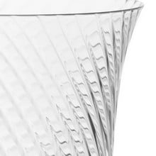 Julia Twisted Cut Crystal Red Wine Glasses - Set of 6