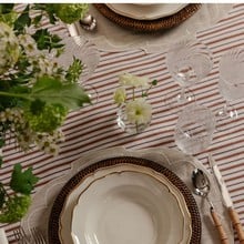 Julia Twisted Cut Crystal Red Wine Glasses - Set of 6