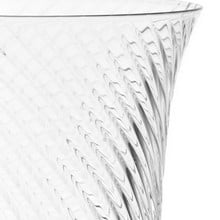 Julia Twisted Cut Crystal White Wine Glasses - Set of 6