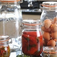 Kilner 1 Litre Storage Jars (Multi-pack)