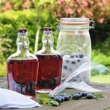 Kilner 8 piece Sloe Gin Set