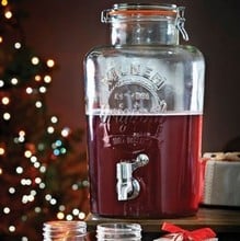 Kilner 8ltr Glass Clip Top Drinks Dispenser