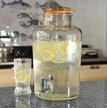 Kilner 8ltr Glass Clip Top Drinks Dispenser