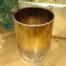 Large Glass Hurricane Candle Holder by Sia