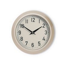 Large Outdoor Clock in Clay