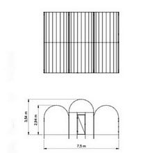 Large Roman Arch Fruit Cage - Bespoke Design