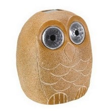 Large Solar Owl Light