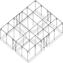 Large Steel Fruit Cage Over Raised Beds - Bespoke Design Large Steel Fruit Cage Over Raised Beds - Bespoke Design