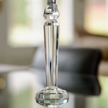 Lead Crystal Candle Holder by Sia