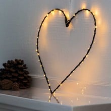 LED Heart Decoration with auto timer