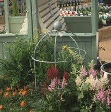 Lobster Pot Plant Supports - Pigeon Grey Lobster Pot Plant Supports - Pigeon Grey