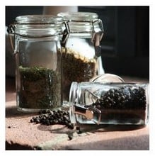 Mini Clip-Top Glass Jars Mini Clip-Top Glass Jars