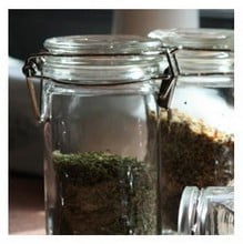 Mini Clip-Top Glass Jars Mini Clip-Top Glass Jars