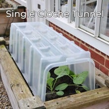 Mini Greenhouse Cloche Tunnels - Single Width