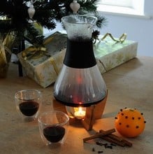 Mulled Wine Tea Light Set with 2 Glasses