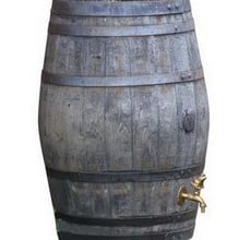 Oak Barrel Water Butt