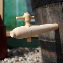 Oak Barrel Water Butt