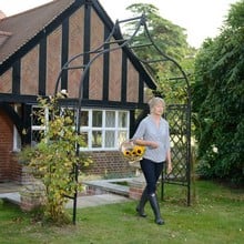 Ogee Half Lattice Superior Garden Arch