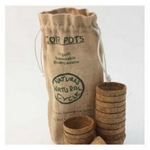 Organic Coir Pots and Jute Sack Organic Coir Pots and Jute Sack