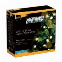 Outside LED String Lights - Dual Power