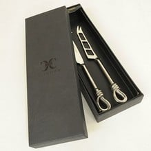 Polished Knot Cheese Knife Set