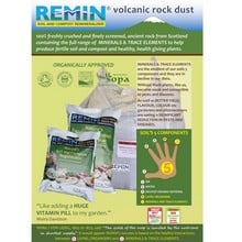 REMIN Volcanic Rock Dust - 20kg Bag