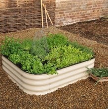 Retro Steel Raised Bed