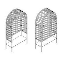 Roman Fully Latticed Arbour-Bespoke Design