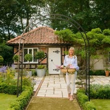 Roman Half Lattice Standard Garden Arch