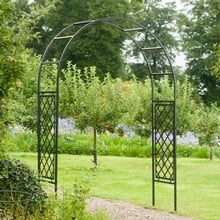 Roman Half Lattice Superior Garden Arch