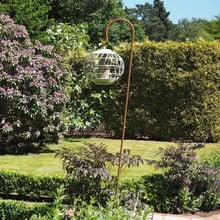 Shepherd's Crook Rust Finish Hanging Hooks - 5 Pack Shepherd's Crook Rust Finish Hanging Hooks - 5 Pack